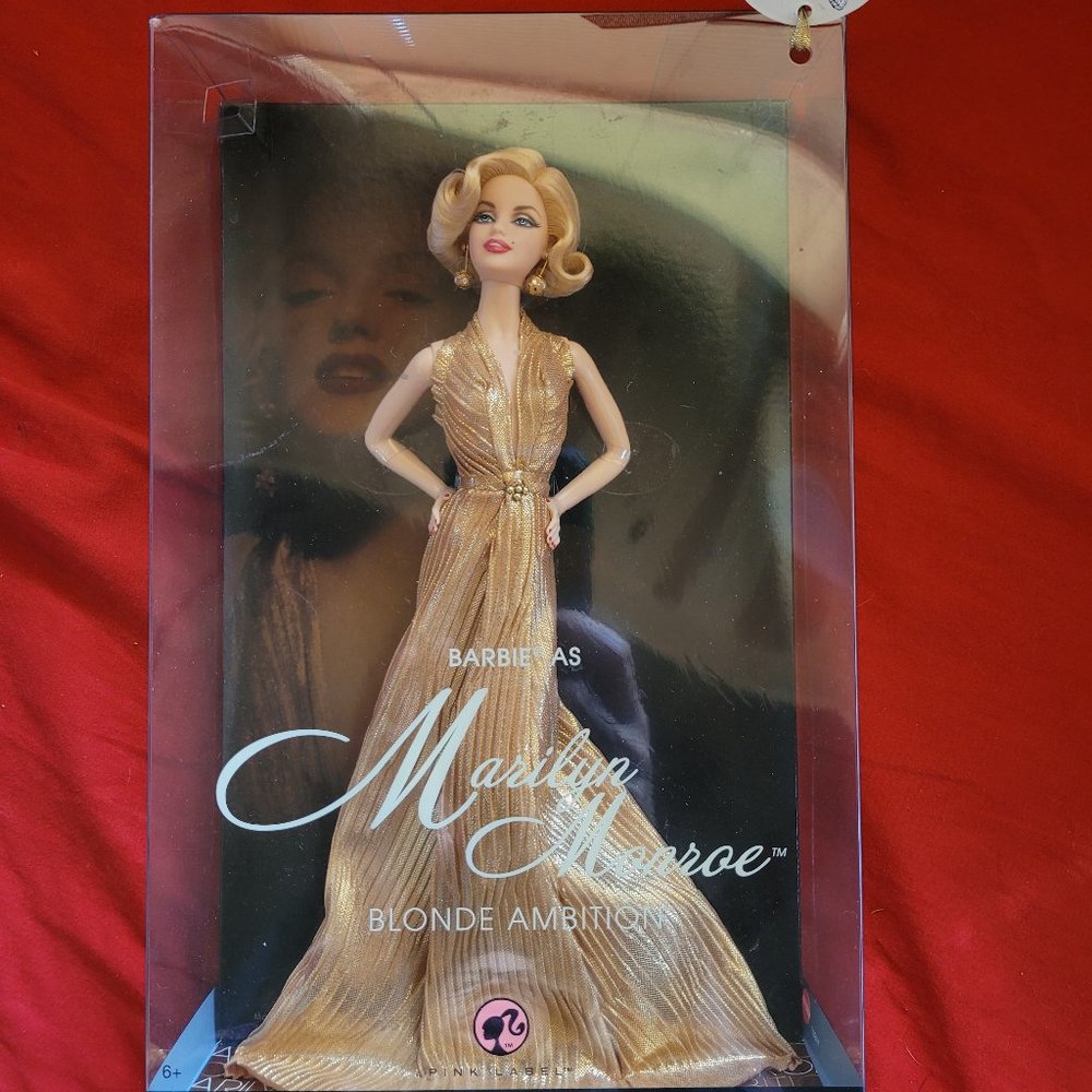 Marilyn Monroe Collectable Barbie Doll, Blonde Ambition NWT